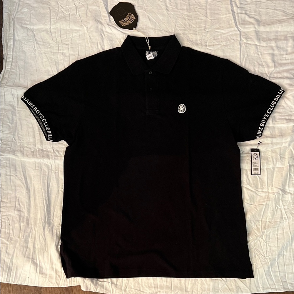 Billionaire Boys Club Black Polo Shirt
